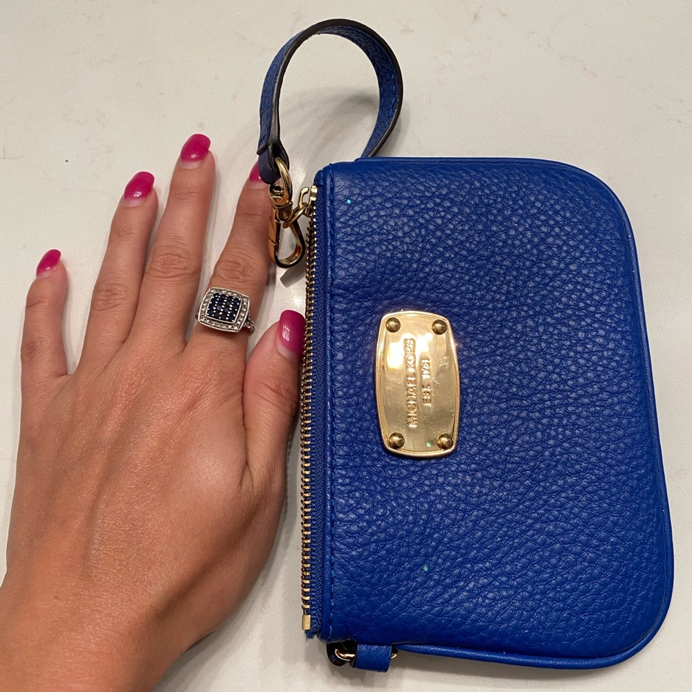 Michael Kors leather coin purse